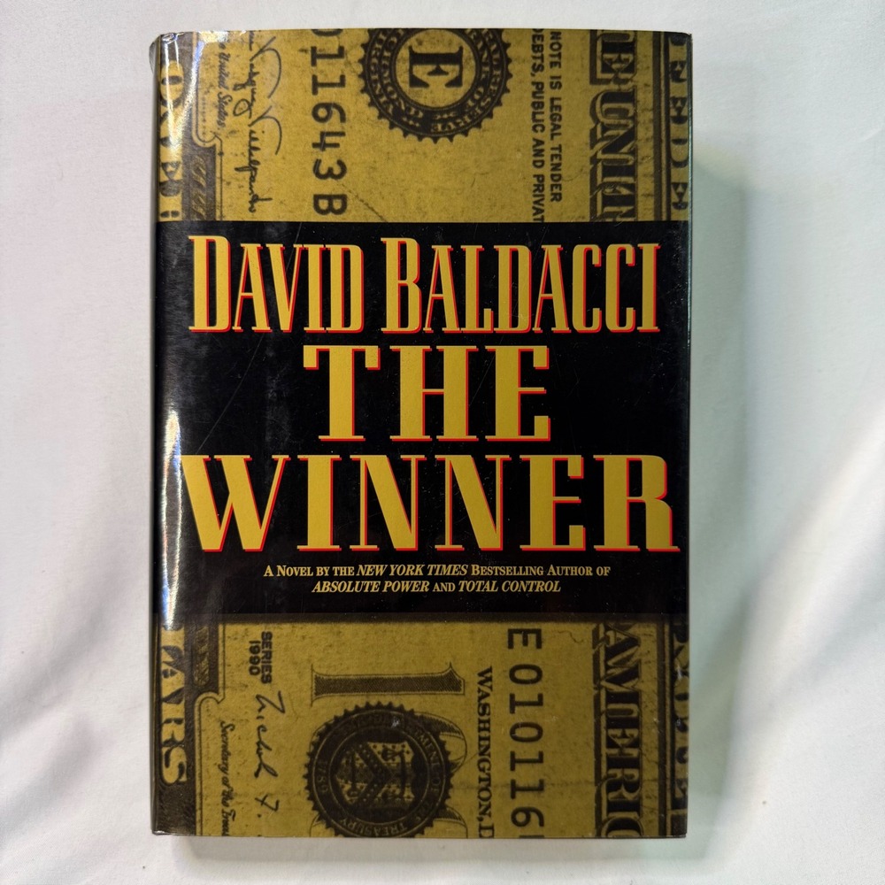 David Baldacci The Winner First Edition Hardcover 1997 Thriller Novel
